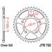 ŘETĚZOVÁ ROZETA JT JTR 702-44 44 ZUBŮ, 525 - OCELOVÉ - NA MOTORKU