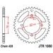 ŘETĚZOVÁ ROZETA JT JTR 1080-39 39 ZUBŮ, 428 - OCELOVÉ - NA MOTORKU