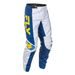 KALHOTY F-16, FLY RACING - USA 2025 (BÍLÁ/MODRÁ/ŽLUTÁ) - MOTOKROSOVÉ KALHOTY - NA MOTORKÁŘE