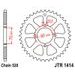 ŘETĚZOVÁ ROZETA JT JTR 1414-41 41 ZUBŮ, 520 - OCELOVÉ - NA MOTORKU