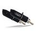 DVOJITÁ KONCOVKA VÝFUKU SLIP-ON GPR FURORE K.33.FUNE MATNÁ ČERNÁ - DVOJITÉ KONCOVKY VÝFUKU - NA MOTORKU