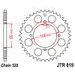 ŘETĚZOVÁ ROZETA JT JTR 819-46 46 ZUBŮ, 520 - OCELOVÉ - NA MOTORKU