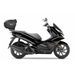 KOMPLETNÍ SADA KUFRU SHAD SH34 CARBON: KUFR + OPĚRKA + MONTÁŽNÍ SADA TOPMASTER PRO HONDA PCX 125 (2010–2026) - ZAVAZADLA - NA MOTORKU