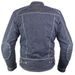 STYLOVÁ DŽÍNOVÁ MOTO BUNDA MBW JAMES DENIM JACKET - MODRÁ - DŽÍNOVÉ BUNDY - NA MOTORKÁŘE