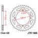 ŘETĚZOVÁ ROZETA JT JTR 1466-46 46 ZUBŮ, 428 - OCELOVÉ - NA MOTORKU
