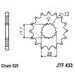 ŘETĚZOVÉ KOLEČKO JT JTF 433-14 14 ZUBŮ, 525 - ŘETĚZOVÁ KOLEČKA - NA MOTORKU