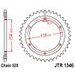 ŘETĚZOVÁ ROZETA JT JTR 1346-43 43 ZUBŮ, 525 - OCELOVÉ - NA MOTORKU