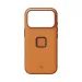PEAK DESIGN SLIMLINK CASE - IPHONE 18 - JANTAROVÁ KŮŽE - KRYTY NA TELEFON - NA MOTORKU