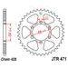 ŘETĚZOVÁ ROZETA JT JTR 471-45 45 ZUBŮ, 428 - OCELOVÉ - NA MOTORKU