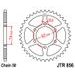 ŘETĚZOVÁ ROZETA JT JTR 856-45 45 ZUBŮ, 530 - OCELOVÉ - NA MOTORKU
