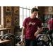 PÁNSKÉ TRIČKO MOTO GUZZI HERITAGE - VÍNOVÁ - TRIČKA - NA MOTORKÁŘE