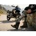 FUNKČNÍ LETNÍ PONOŽKY BMW MOTORRAD - KHAKI - SPODNÍ PRÁDLO - NA MOTORKÁŘE
