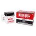 KONVENČNÍ MOTOCYKLOVÁ BATERIE BS-BATTERY BB30CL-B VČETNĚ BALENÍ KYSELINY - KONVENČNÍ - NA MOTORKU