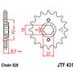 ŘETĚZOVÉ KOLEČKO JT JTF 431-11 11 ZUBŮ, 520 - ŘETĚZOVÁ KOLEČKA - NA MOTORKU