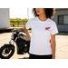 HONDA DÁMSKÉ TRIČKO CORE - BÍLÁ - DÁRKY PRO FANOUŠKY HONDA - NA MOTORKÁŘE
