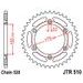 ŘETĚZOVÁ ROZETA JT JTR 510-50 50 ZUBŮ, 520 - OCELOVÉ - NA MOTORKU