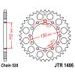 ŘETĚZOVÁ ROZETA JT JTR 1486-41 41 ZUBŮ, 520 - OCELOVÉ - NA MOTORKU