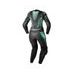 RST 3477 TRACTECH EVO 5 CE LADIES LEATHER SUIT - ČERNÁ/ŠEDÁ/ZELENÁ - JEDNODÍLNÉ KOMBINÉZY - NA MOTORKÁŘE