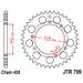 ŘETĚZOVÁ ROZETA JT JTR 799-50 50 ZUBŮ, 420 - OCELOVÉ - NA MOTORKU