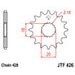 ŘETĚZOVÉ KOLEČKO JT JTF 426-12 12 ZUBŮ, 428 - ŘETĚZOVÁ KOLEČKA - NA MOTORKU