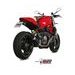 2 KONCOVKY VÝFUKU MIVV MK3 D.040.SM3C KARBON - DVOJITÉ KONCOVKY VÝFUKU - NA MOTORKU