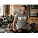 TRIČKO APRILIA BIG LOGO - ŠEDÉ - TRIČKA - NA MOTORKÁŘE
