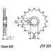 ŘETĚZOVÉ KOLEČKO JT JTF 331-15 15 ZUBŮ, 630 - ŘETĚZOVÁ KOLEČKA - NA MOTORKU