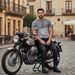 PÁNSKÉ TRIČKO MOTO GUZZI 100TH - ŠEDÁ - TRIČKA - NA MOTORKÁŘE
