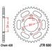 ŘETĚZOVÁ ROZETA JT JTR 600-52 52 ZUBŮ, 428 - OCELOVÉ - NA MOTORKU