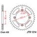 ŘETĚZOVÁ ROZETA JT JTR 1214-45 45 ZUBŮ, 420 - OCELOVÉ - NA MOTORKU