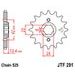 ŘETĚZOVÉ KOLEČKO JT JTF 291-17 17 ZUBŮ, 525 - ŘETĚZOVÁ KOLEČKA - NA MOTORKU