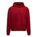 VESPA MIKINA S KAPUCÍ JERSEY - ČERVENÁ - MIKINY - NA MOTORKÁŘE