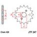 ŘETĚZOVÉ KOLEČKO JT JTF 247-13 13 ZUBŮ, 420 - ŘETĚZOVÁ KOLEČKA - NA MOTORKU