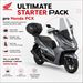 ULTIMATE STARTER PACK: KUFR SHAD SH39 + OPĚRKA + MONTÁŽNÍ SADA + PLEXI ŠTÍT A CHRÁNIČE PÁČEK PUIG PRO HONDA PCX 125 (2025 - 2026) - NÁHRADNÍ DÍLY A TUNING - NA MOTORKU