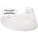 HJC PINLOCK FOLIE DKS468 CLEAR HJ-40 - PŘÍSLUŠENSTVÍ - NA MOTORKÁŘE
