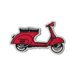 VESPA 80TH SADA NÁŠIVEK GLOBO - FABER - DÁRKY PRO FANOUŠKY VESPA - NA MOTORKÁŘE