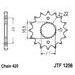 ŘETĚZOVÉ KOLEČKO JT JTF 1256-15 15 ZUBŮ, 420 - ŘETĚZOVÁ KOLEČKA - NA MOTORKU