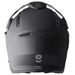 ENDURO HELMA GMS ADVENTUS ZG15001 MATNÁ ČERNÁ - ENDURO HELMY - NA MOTORKÁŘE