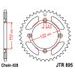 ŘETĚZOVÁ ROZETA JT JTR 895-46 46 ZUBŮ, 428 - OCELOVÉ - NA MOTORKU