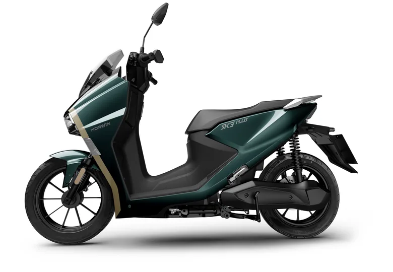 HORWIN SK3 PLUS METALICKÁ ZELENÁ - EXTENDED RANGE