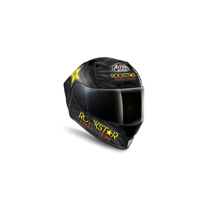 AIROH helma VALOR ROCKSTAR - černá - AIROH - Bez sluneční clony - 2 396 Kč  - K2Moto.cz - Splňte si svůj motocyklový sen