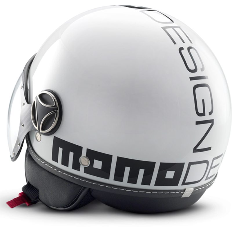 Helma MOMO Design FIGHTER EVO white glos - MOMO Design - Helmy na skútr - 5  529 Kč - K2Moto.cz - Splňte si svůj motocyklový sen