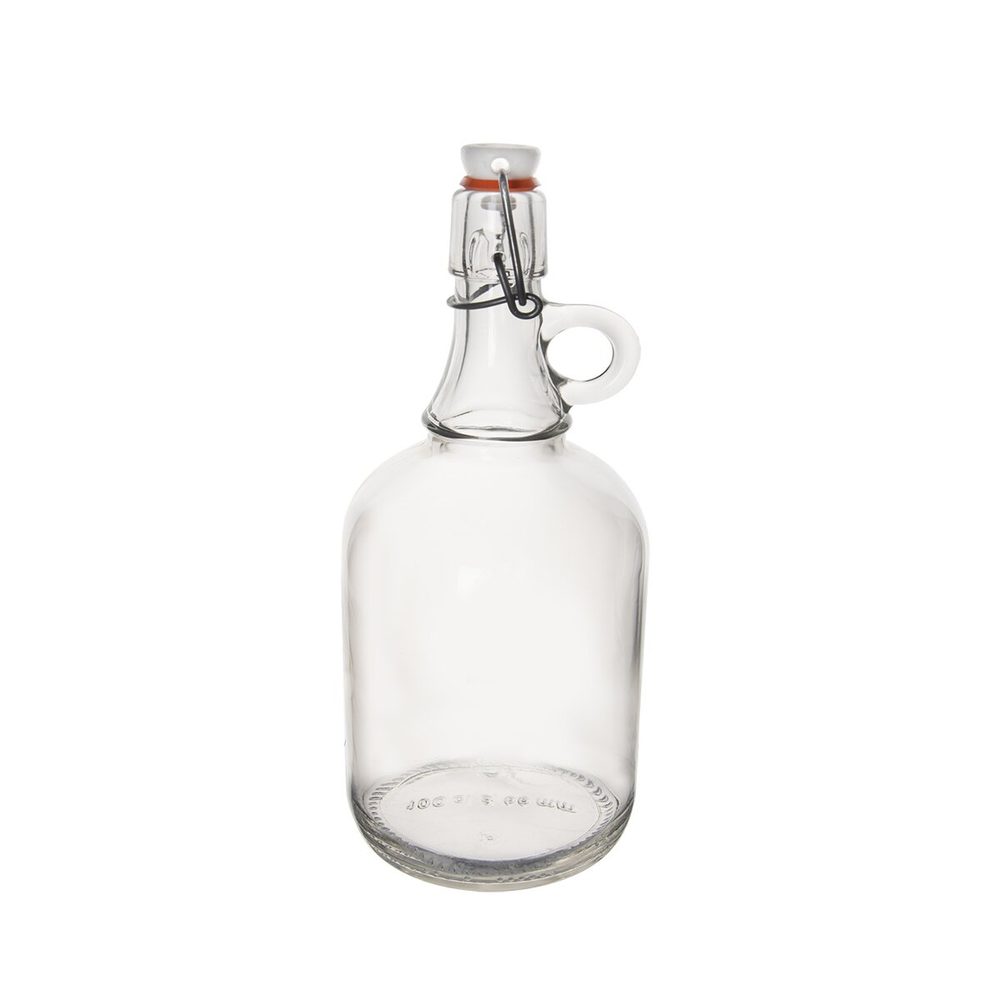 Demižon s klip uzávěrem 0,5 l