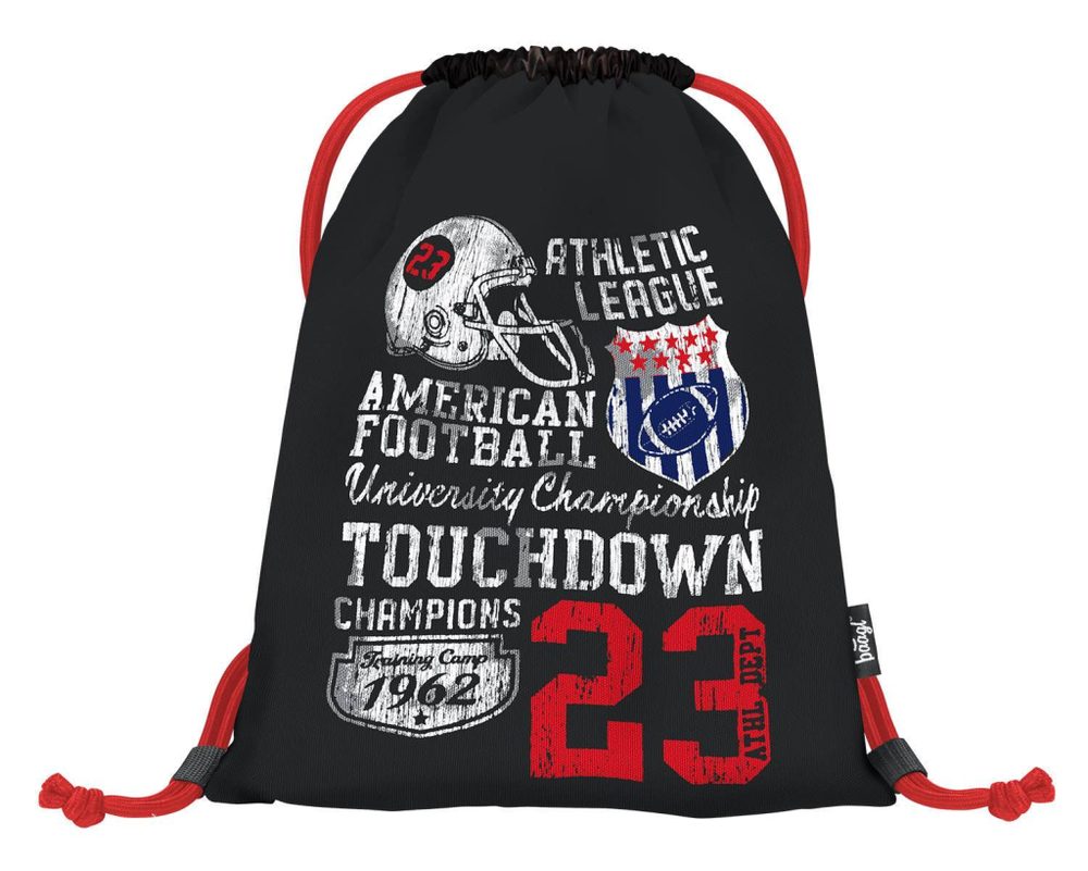 Levně BAAGL Sáček na obuv Americký fotbal - TOUCHDOWN Baagl