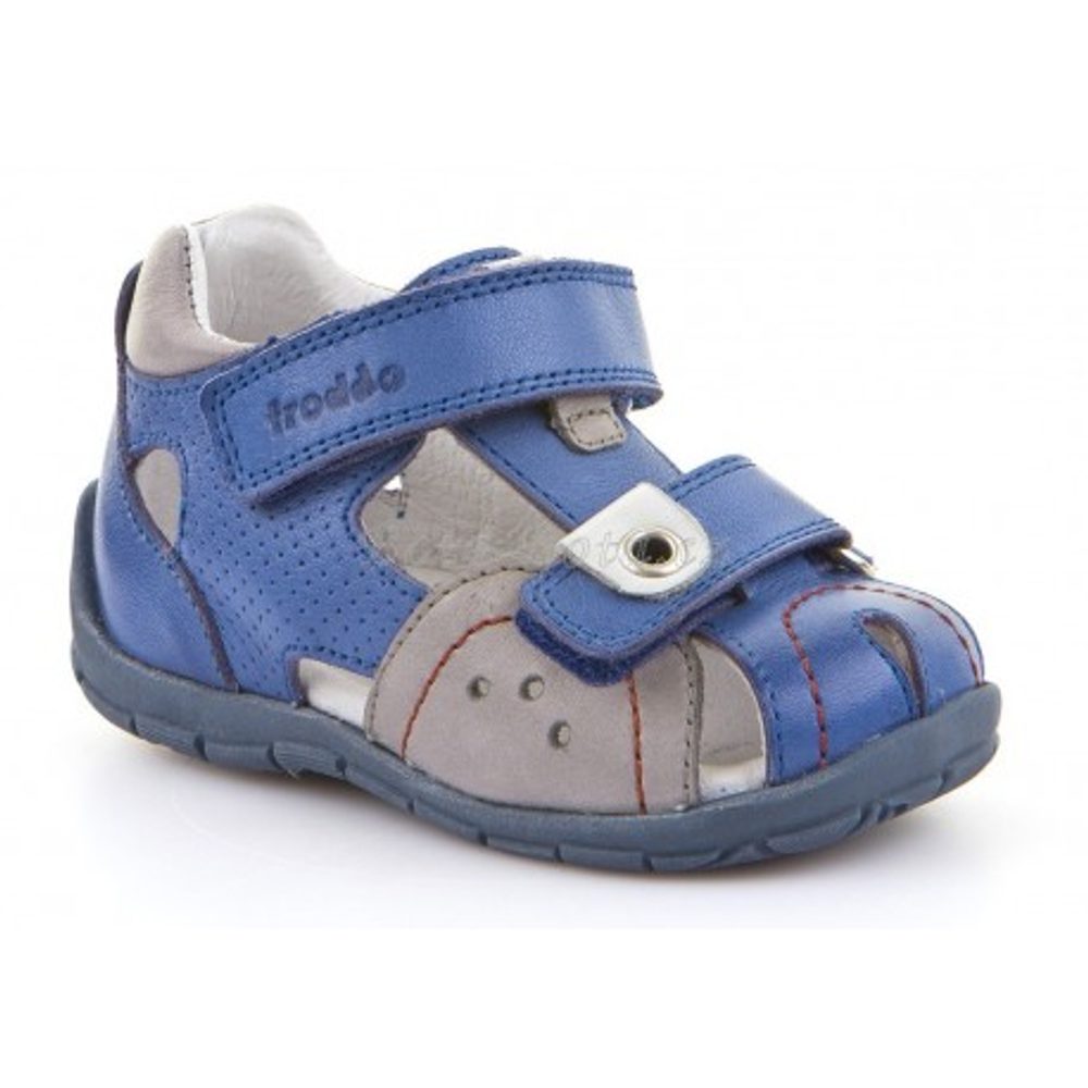Levně Sandály Froddo G2150105-1 modro - šedé