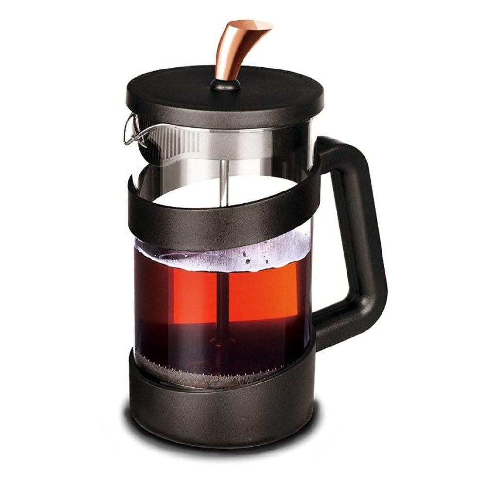BERLINGERHAUS Konvice na čaj a kávu French Press 1000 ml Black Rose Collection BH-7616