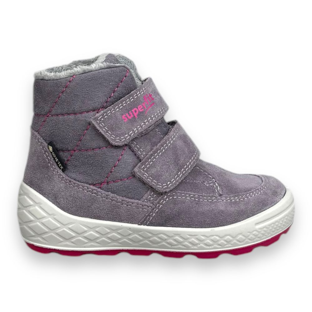 Levně Superfit dětská zimní obuv 1-106314-8500 GROOVY 2.0 LILA/PINK