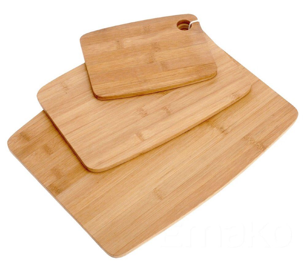 EXCELLENT HOUSEWARE Prkénko krájecí dřevěné sada 3 ks KO-784610010