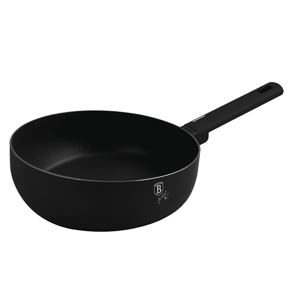 BERLINGERHAUS Pánev prohazovací 26 cm Matte Black Collection BH-8176