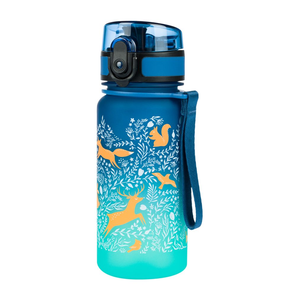 Levně BAAGL Tritanová láhev na pití Gradient Les 350 ml